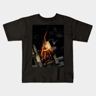 Log fire 2 Kids T-Shirt